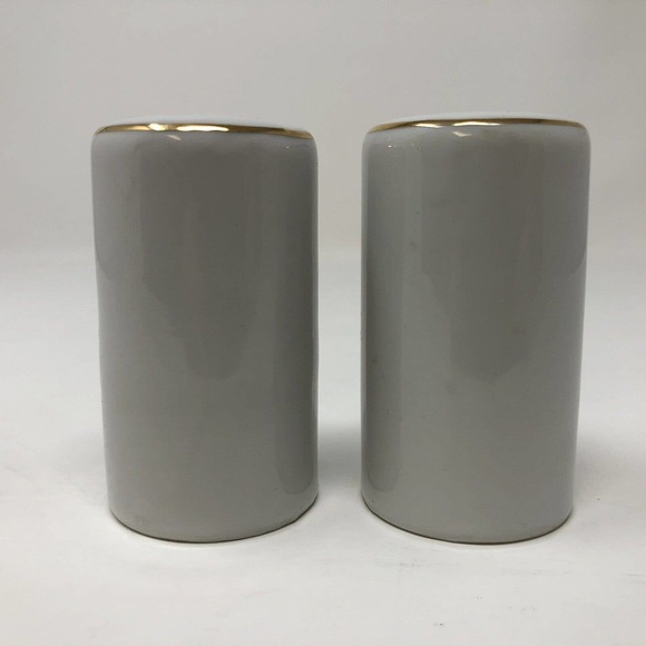 Washington DC Salt and Pepper Shaker Set Gold Trim 3"  Souvenir Made in Japan - Picture 3 of 8